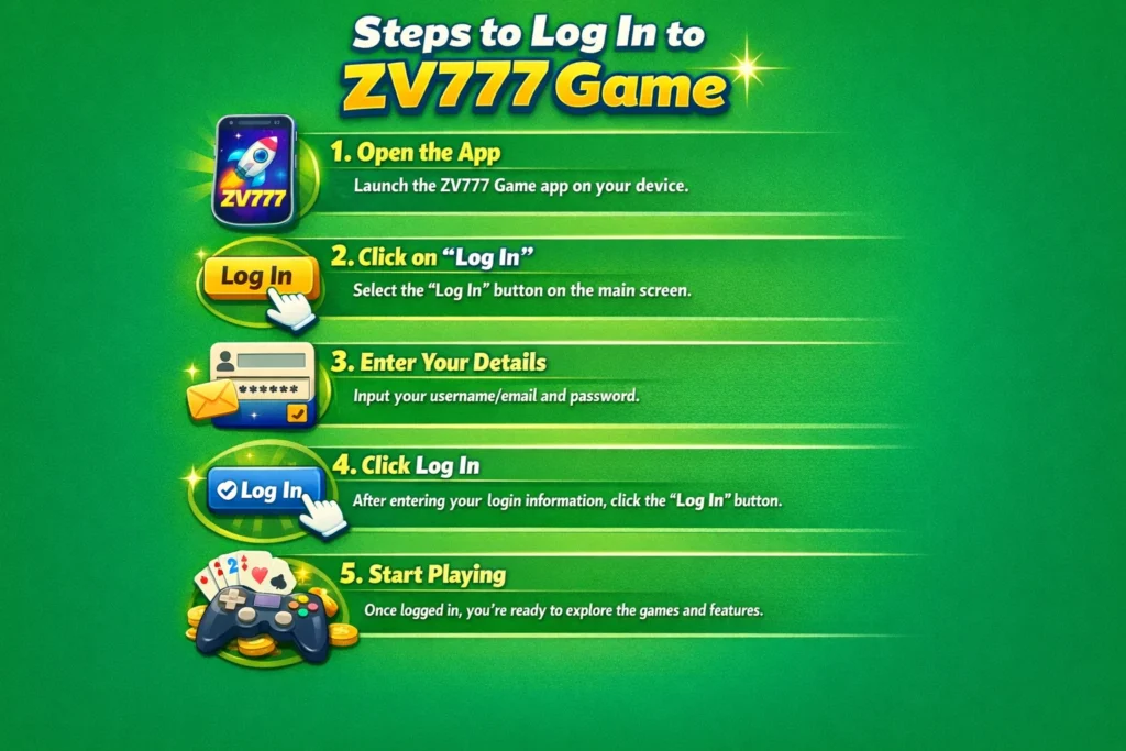 How to Register and Log In to ZV777 Game 1 Zv777 Game